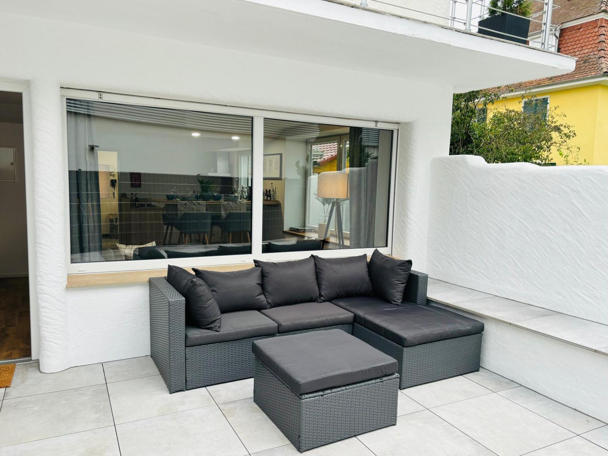 Jacuzzi Terrasse 55' Tv Kueche Regendusche Lejlighed Bad Bellingen Eksteriør billede
